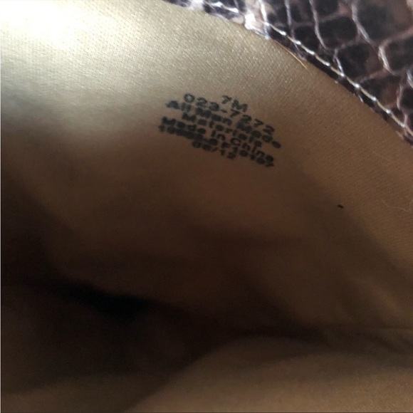 Worthington snake print Over the knee boots, NWOT - Picture 5 of 11